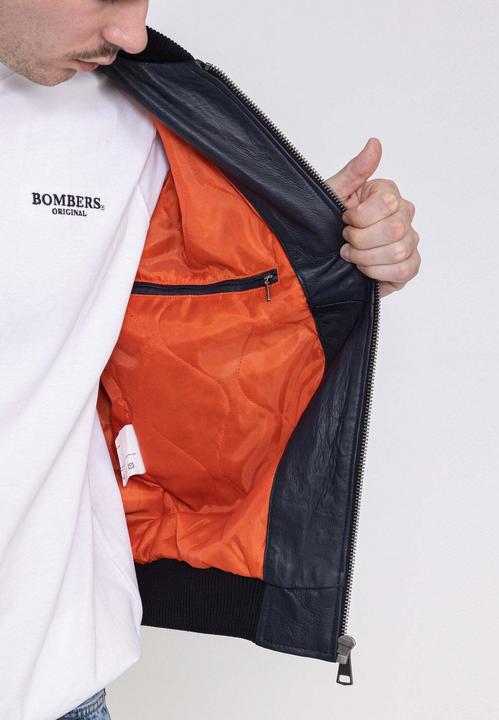 Actual product image Bombers Original Lederjacke Viper-M (M)