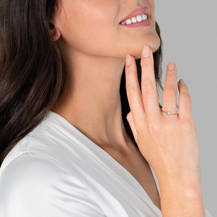 Immagine prodotto Trilani Donna Argento Cubico Zirconia Oro Rosa - 11202 (52, 925 Argento)