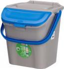 Actual product image Kerbl ecoway stapelbarer 28l Abfalleimer blau (28 l)