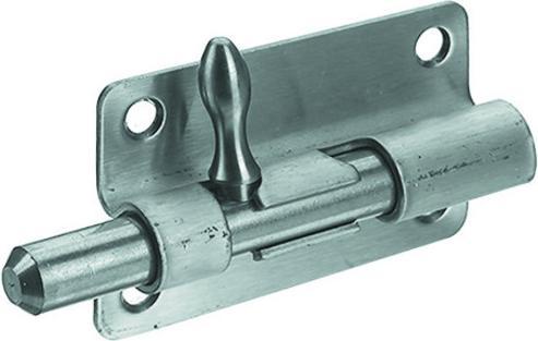 Saner Verrous, sans gâche 70x42mm acier chrome (1 pcs)