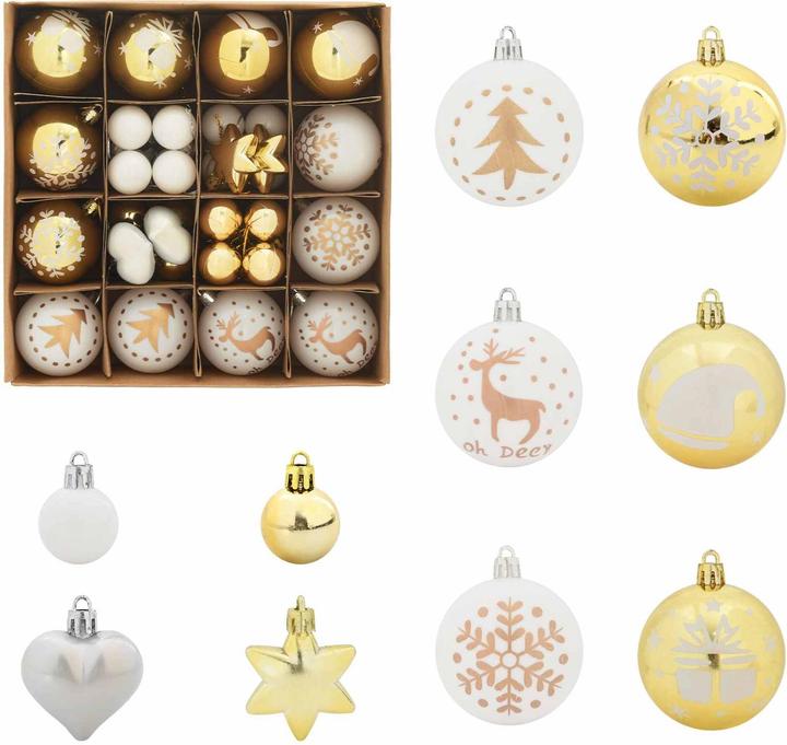 Produktbild vidaXL Weihnachtsornament (40x)