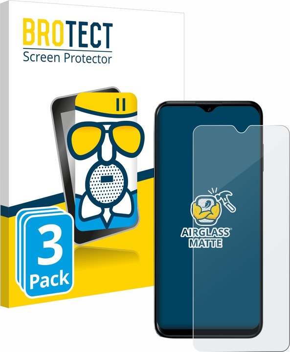 Produktbild BROTECT Schutzglas Schutzfolie Glas Folie Displayschutz matt (3 Stück, Nokia G60 5G)