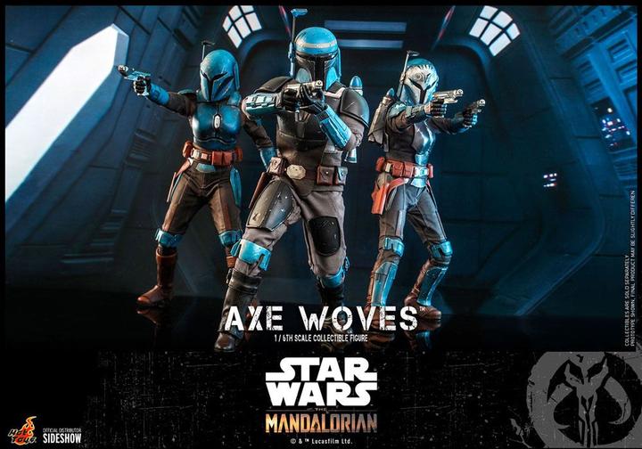 Actual product image Hot Toys Star Wars - The Mandalorian "Axe Woves" 1/6 action figure