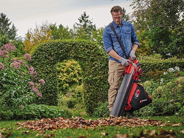 Actual product image Einhell Battery Leaf Vacuum Cleaner Venturro 36/240 Solo (Rechargeable battery operated, Leaf blower, Leaf vacuums)