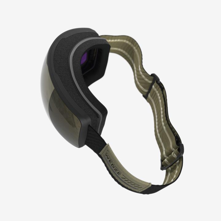 Image du produit Wedze Lunettes de ski Lunettes de snowboard adultes/enfants beau temps - G900 S HD khaki