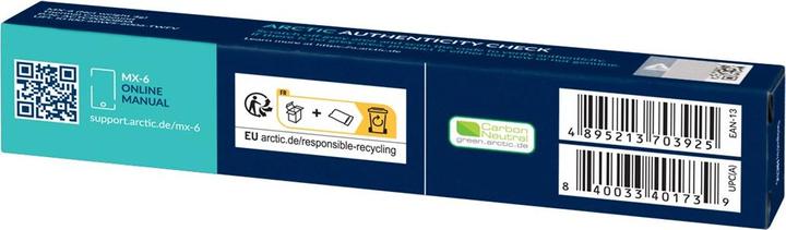 Actual product image Arctic Mx-6 Ultimate Performance (4 g)