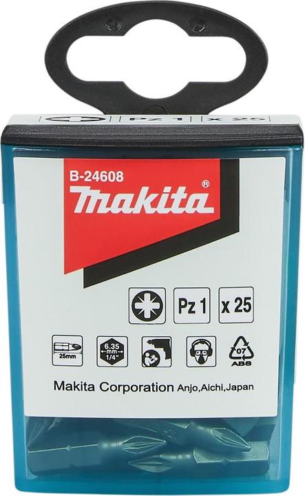 Produktbild Makita PZ Bit 1x25 25Stk