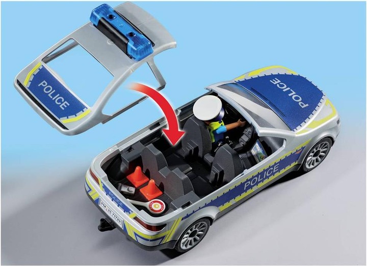 Produktbild Playmobil Polizei Streifenwagen (71729, Playmobil Action Heroes)