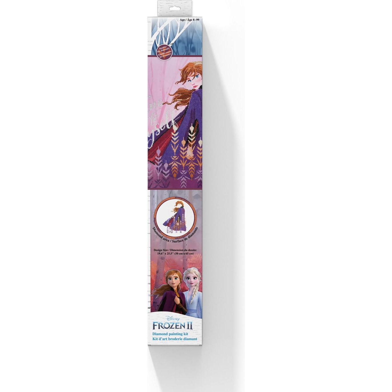 Diamond Dotz Original Diamond Painting Set Die Eiskönigin "True To Myself", Kreativset mit 18.623
