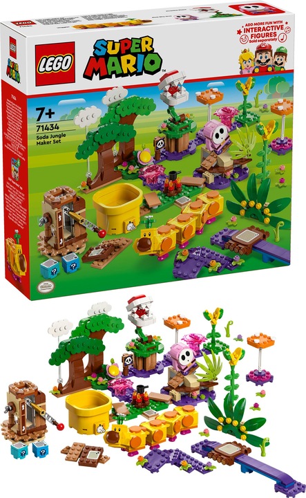 Immagine prodotto LEGO Limonadendschungel-Design-Set (71434, LEGO Super Mario)