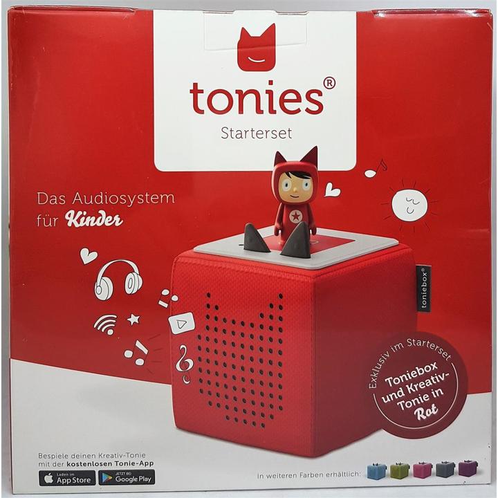 Produktbild Tonies Toniebox Starterset Rot (Kreativ-Tonie) (Deutsch)