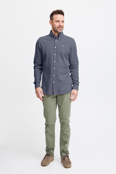 Produktbild FQ1924 FQSteven piqué knitted LS shirt 21900613 (3XL)