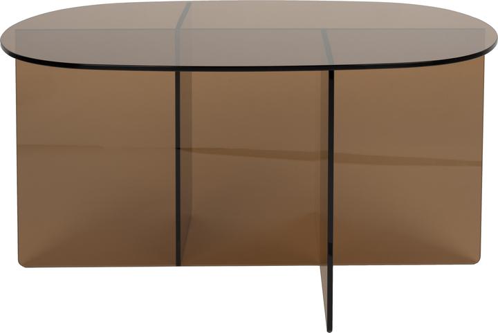 Image du produit Zuiver Coffee Table Linea Brown (60 x 80 x 40 cm)