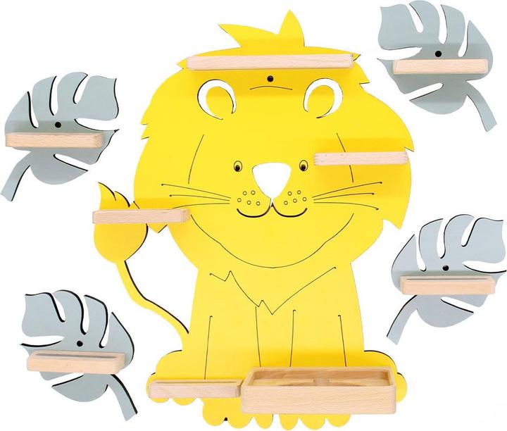 Produktbild VCM Regal Tier Löwe Kinder Toniebox Tonies (42 x 19 x 42 cm)