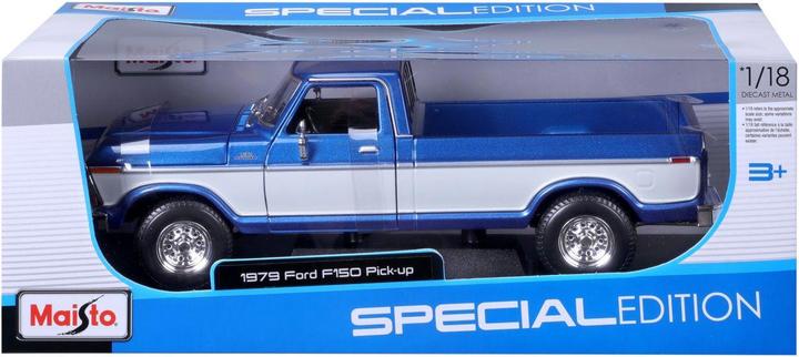 Produktbild Maisto 1979 Ford F-150 Pick-up Truck 1/18 blau