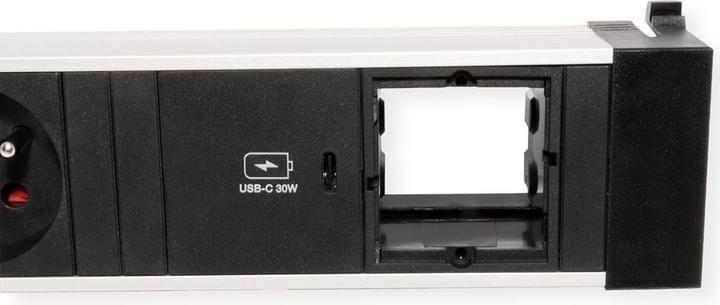 Produktbild Bachmann POWER FRAME M 2xUTE 916.5311xUSB C 30W 1xCM 0,2m GST18 (2x, CEE 7/3, CEE 7/5)