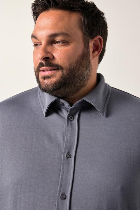 Produktbild Men+ Jerseyhemd, Langarm, Kentkragen, Comfort Fit (8XL)