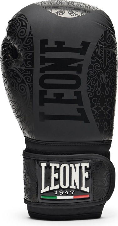 Produktbild Leone Boxhandschuhe Maori Schwarz GN070 (14 OZ)