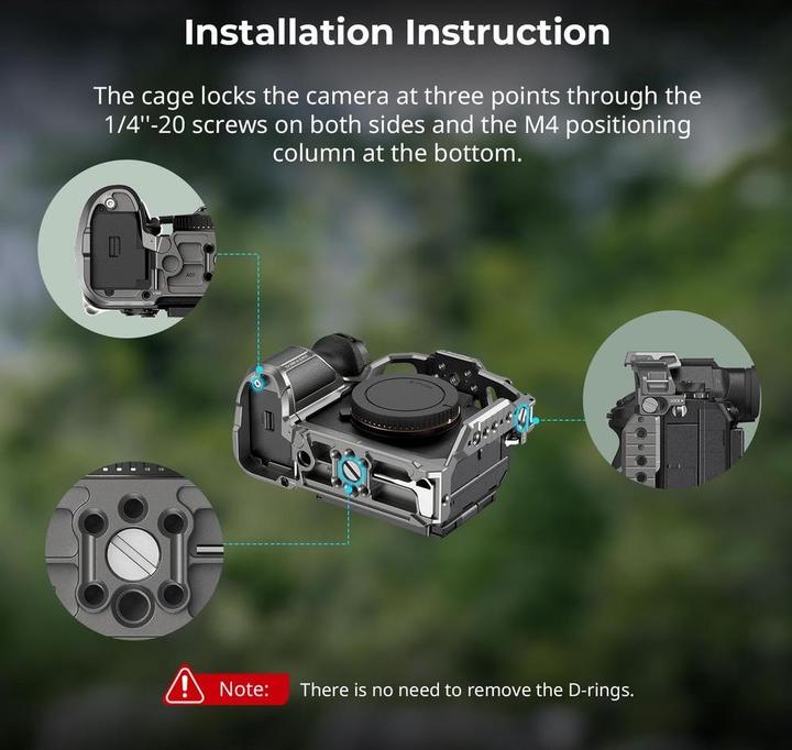 Produktbild SmallRig Cage for Sony Alpha 1 II / Alpha 9 III 5187 (Cage)