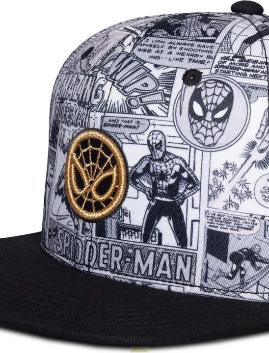 Immagine prodotto Difuzed Marvel Heroes - Spider-Man - Men's Snapback Cap (Taglia unica)