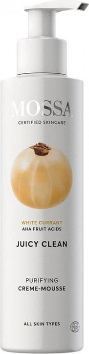 Actual product image Mossa Juicy Clean Cleansing Cream Mousse 190ml (Cleansing Foam, 190 ml)
