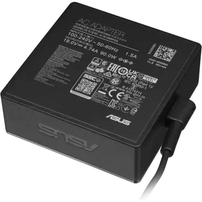 ASUS AC Adapter 90W / 19V / 4.74A / 5.5mm / 3Pin (90 W), Notebook Netzteil