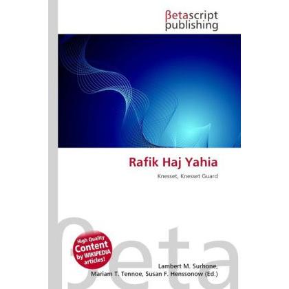 Rafik Haj Yahia, Fachbücher von Lambert M. Surhone, Mariam T. Tennoe, Susan F. Henssonow