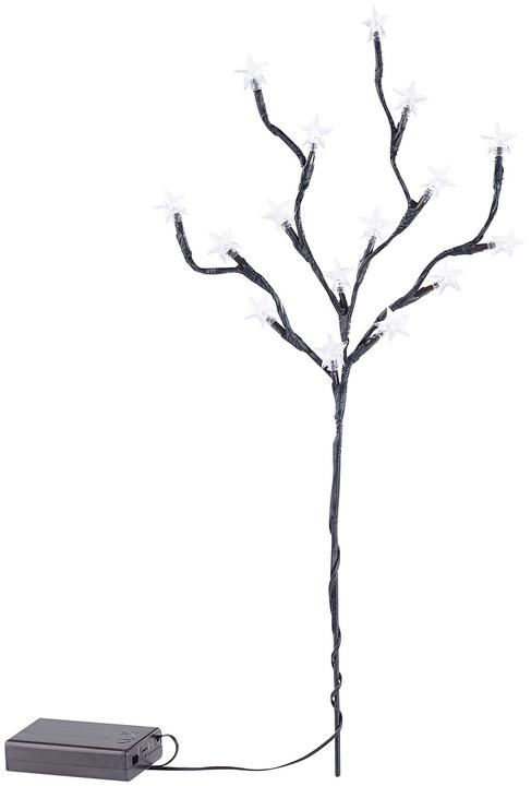 Lunartec LED-Lichterzweig mit 16 leuchtenden Sternen, 44 cm, batteriebetrieben (0.44 m)
