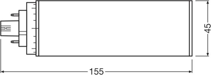 Immagine prodotto Ledvance Lampada compatta a LED (GX24q-3, 16 W, 1620 lm, 10 x, F)