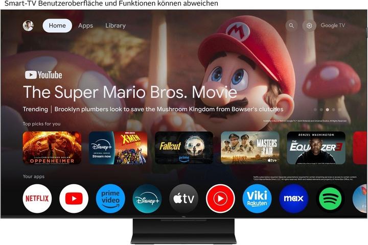 Produktbild TCL 50Q7C (50", QD-Mini-LED, 4K, 2025)