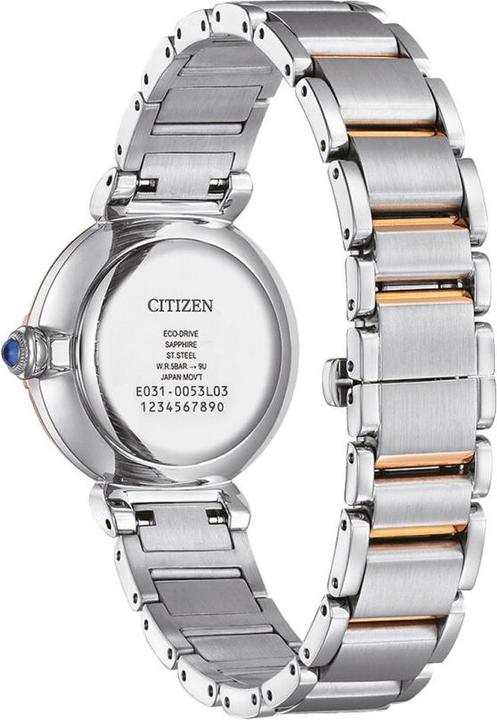 Produktbild Citizen EM1074-82D Eco-Drive Elegance Damenuhr 30mm 5ATM (Analoguhr, 30 mm)