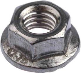Actual product image RS PRO Flanged hexagon nuts, M5 Flanged stainless steel 11.5mm Smooth DIN 6923 (M5)