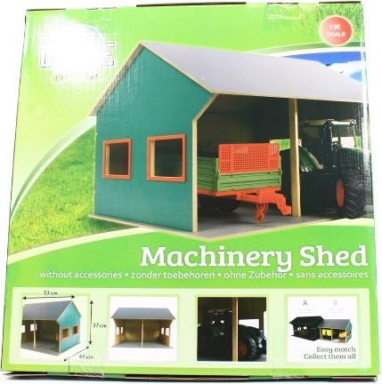 Image du produit Kids Globe Farming Kids Globe Hangar agricole pour 2 véhicules, 1:16