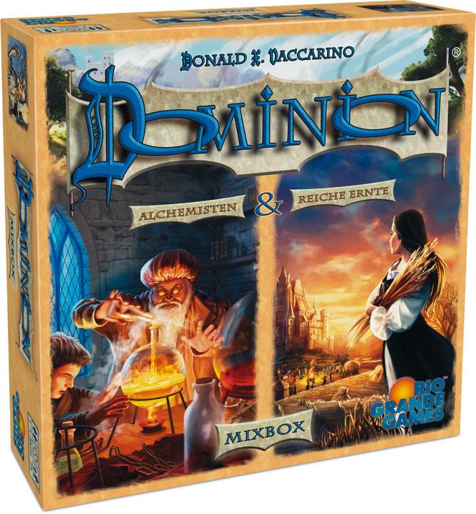 Immagine prodotto Rio Grande Games Dominion: Mixbox - Alchemists & Rich Harvest (Tedesco)