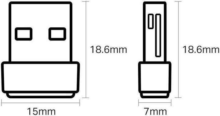 Actual product image TP-Link Archer T600U Nano (USB 2.0)