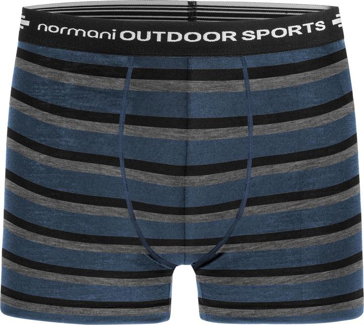Actual product image Normani 3er Pack Herren Merino Boxershorts Unterhose - 7694 (XS, pack of 3)