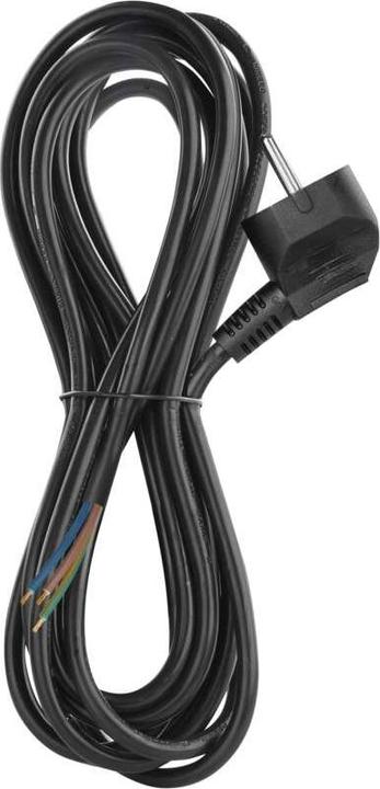 Image du produit Emos Câble d'alimentation PVC 3x 1,0mm2, 5m, noir (5 m)