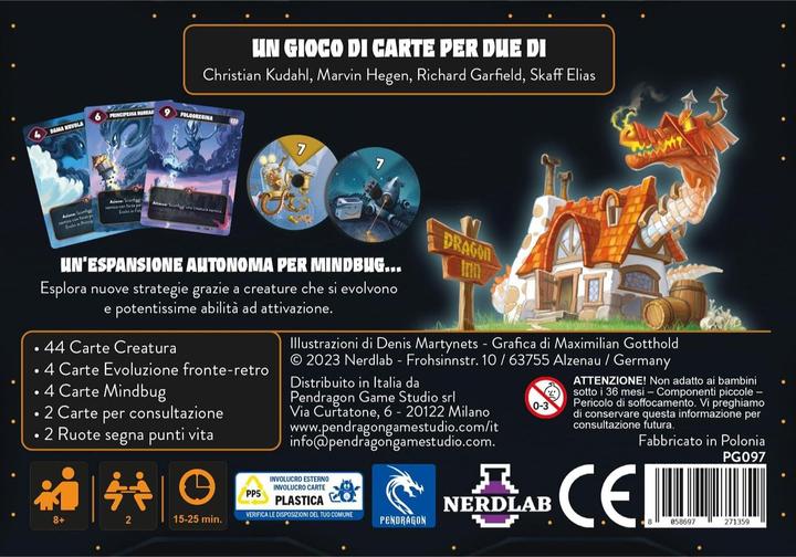 Image du produit Ghenos Games Mindbug - Au-Delà De L'évolution