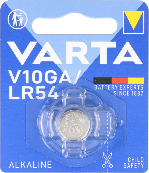 Produktbild Varta V10ga (1 Stk., AG10, 50 mAh)