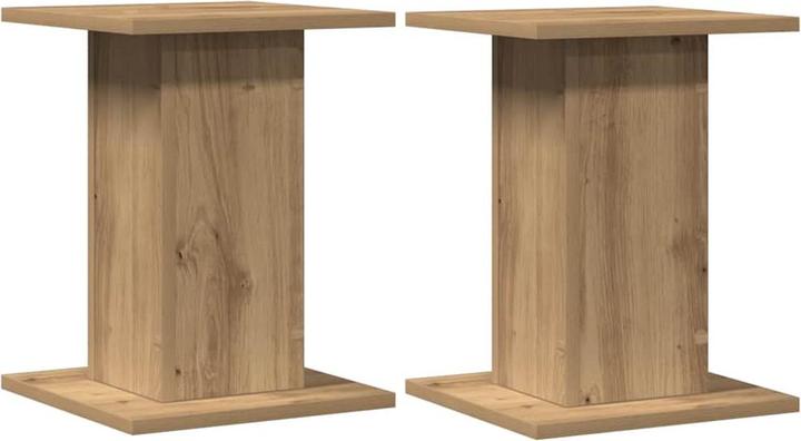 Actual product image vidaXL Speaker stand 2 pcs. 30 x 30 x 40 cm (Set, Stand, Not movable)