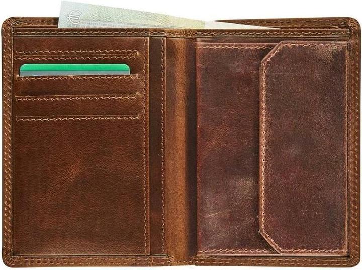 Actual product image Maverick Wallet Original Compact 9 x 12.3 cm, Brown