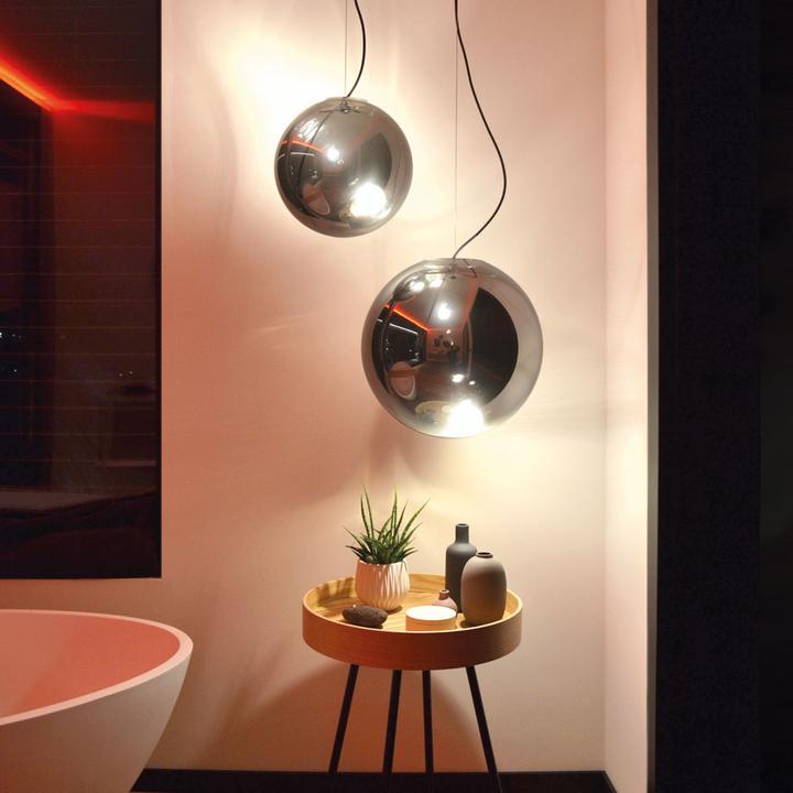 Image du produit s.luce Sphere Lampe de galerie Boule de verre 5m de suspension (E27)