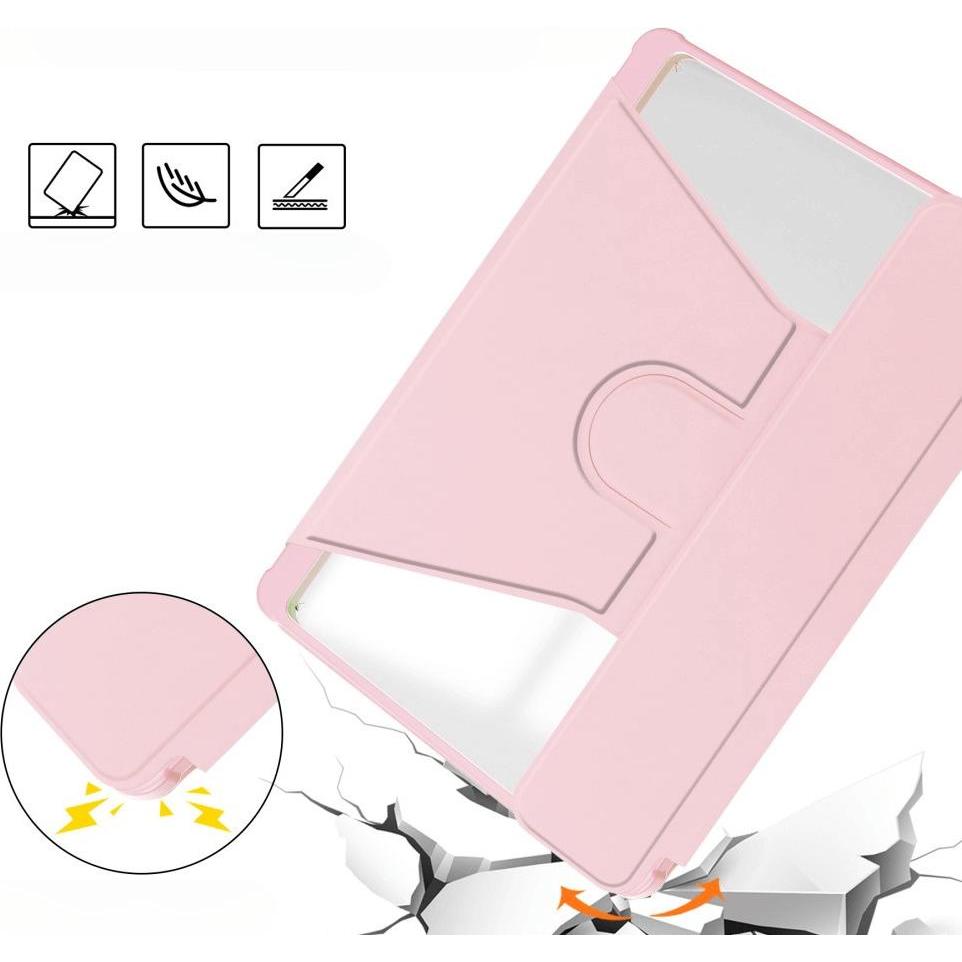 Thumbnail - Cover-Discount Galaxy Tab S9 FE+ - 360-Grad Tablet Hülle rosa (Galaxy Tab S9 FE+), Tablet Hülle, Rosa