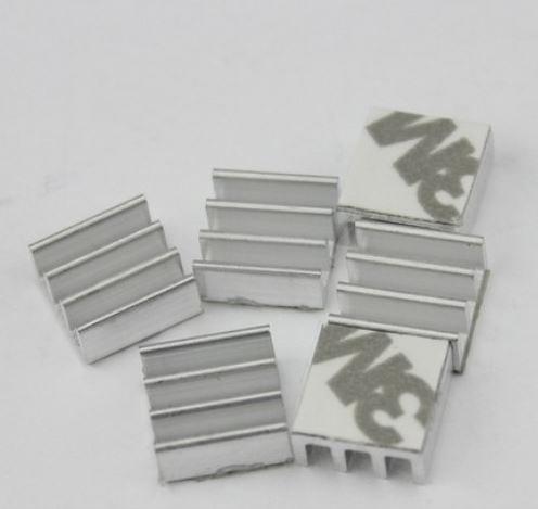 Produktbild HutoPi Heat Sink aluminum Pi zero (MOQ 500)