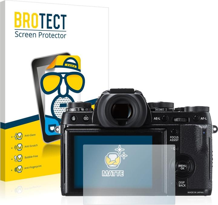 Produktbild BROTECT Entspiegelungs-Schutzfolie Displayschutz Matt (Displayschutz, X-T1)