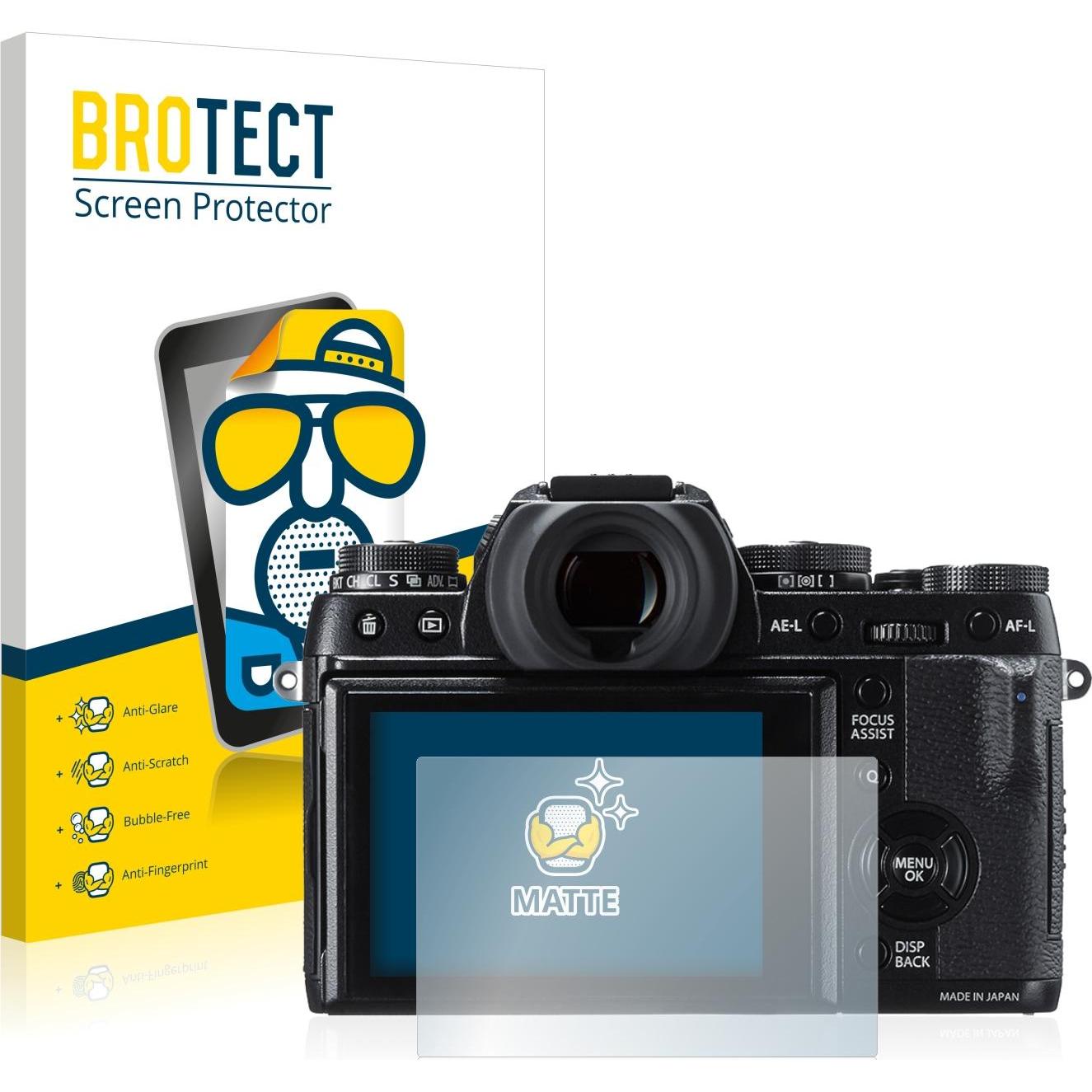 BROTECT Entspiegelungs-Schutzfolie Displayschutz Matt (Displayschutz, X-T1), Kameraschutz
