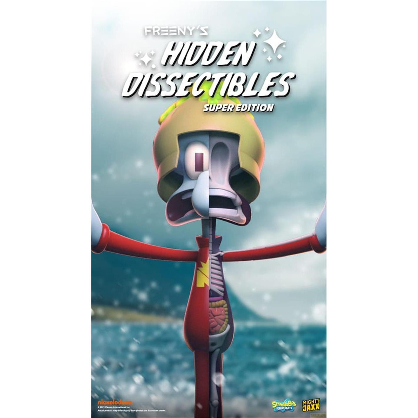 Thumbnail - Mighty Jaxx Spongebob Squarepants présentoir Blind Box Hidden Dissectibles Series 04 (Super ed.) (6)