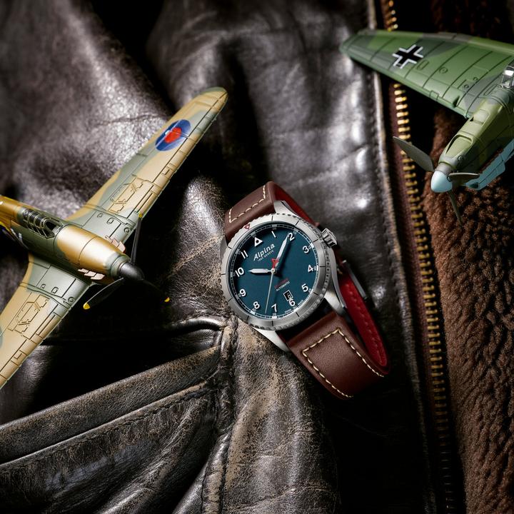 Actual product image Alpina Watch Alpina AL-525NW4S26 Startimer Pilot (Pilot watch, 41 mm)