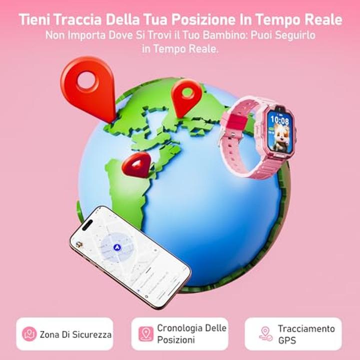 Actual product image Okyuk T17 Smartwatch for Kids (4G)