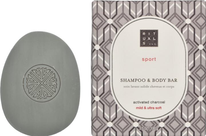 Immagine prodotto Rituals The Ritual Of Sport Shampoo & Body Bar (100 ml, Shampoo solido)